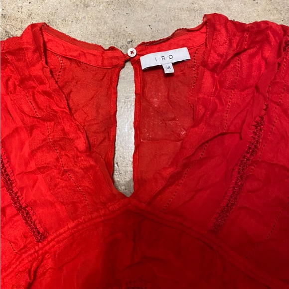 Iro Red Celebes Top - Picture 6 of 7